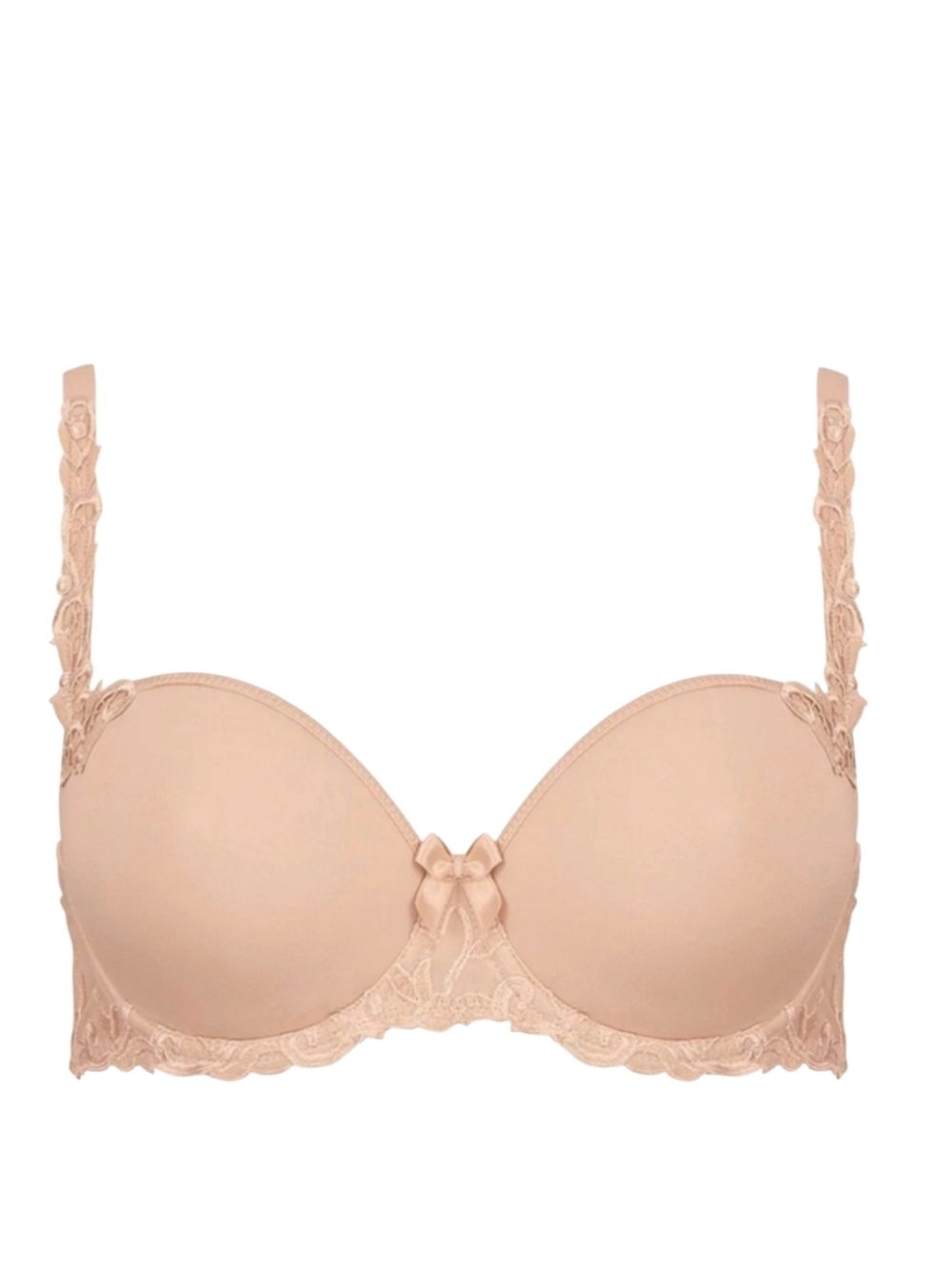 Simone Perele Andora 3D Demi Bra Peau Rose INT Size 30 F - Picture 2 of 14
